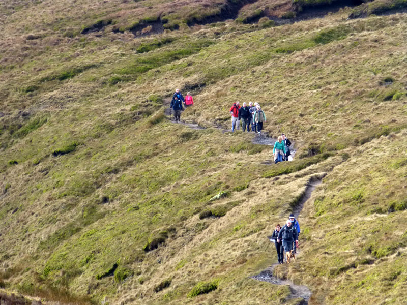 Pendle walkers